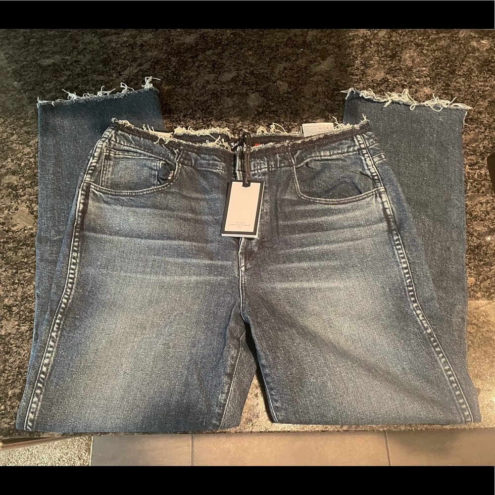 3x1 Raw Edge Jeans
